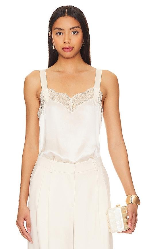 CAMI NYC Seraphina Cami in White by CAMI NYC