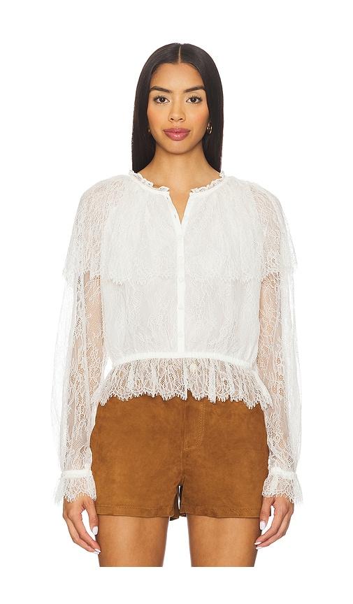 CAMI NYC Vitoria Blouse in White by CAMI NYC