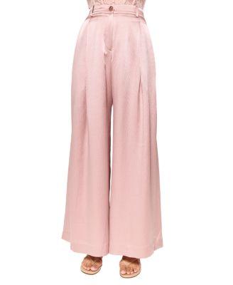 Fabian High Rise Charmeuse Pant by CAMI NYC