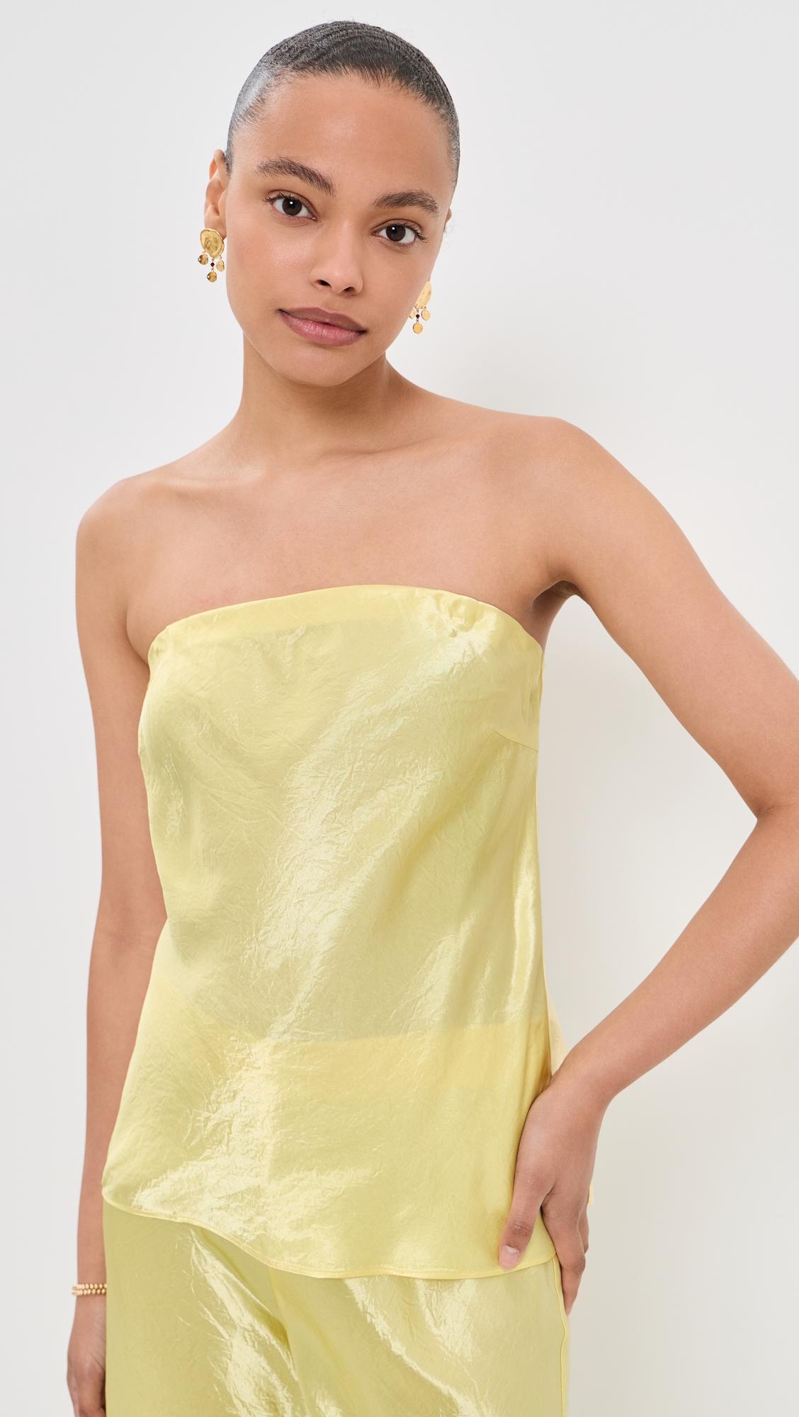Palma Strapless Top by CAMI NYC