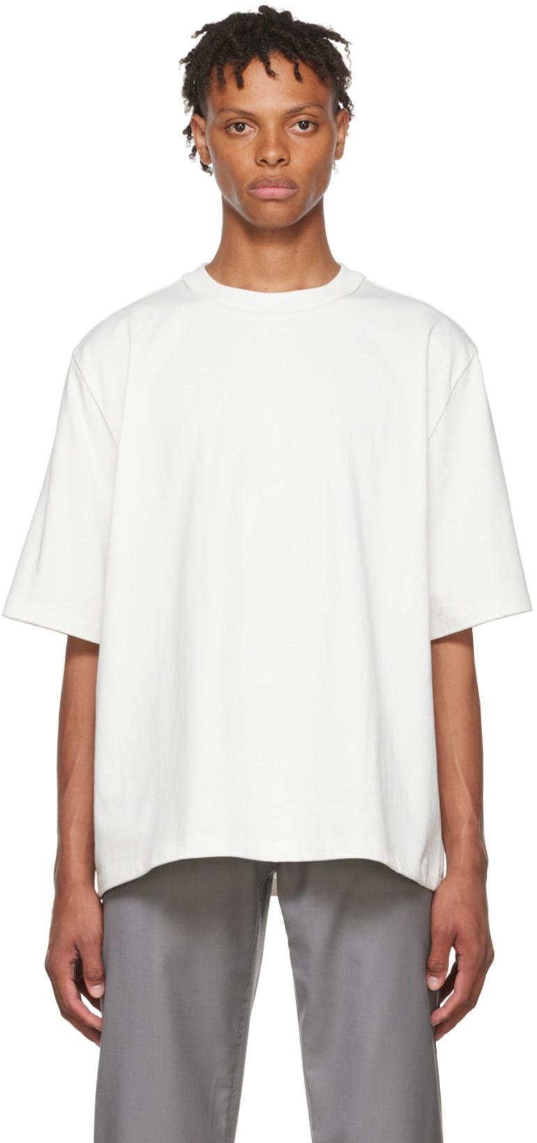 White Big T-Shirt by CAMIEL FORTGENS