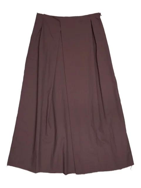 pleated midi skirt by CAMIEL FORTGENS