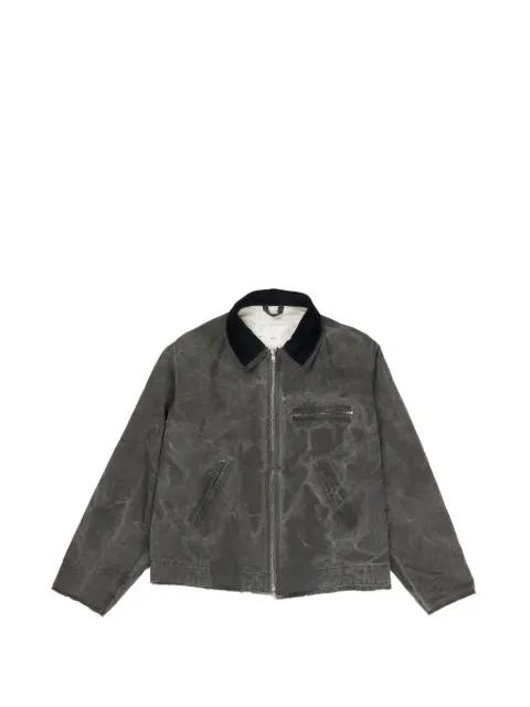 washed raw-cut jacket by CAMIEL FORTGENS