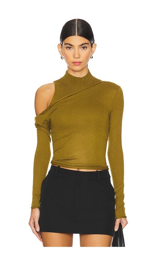 Camila Coelho Aida Sweater in Olive by CAMILA COELHO