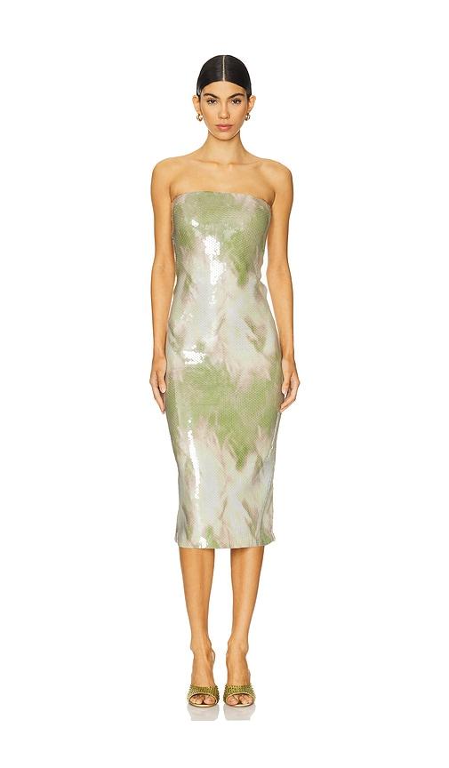 Camila Coelho Alandra Midi Dress in Green by CAMILA COELHO