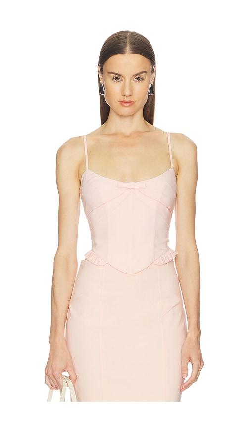 Camila Coelho Aurora Top in Pink by CAMILA COELHO