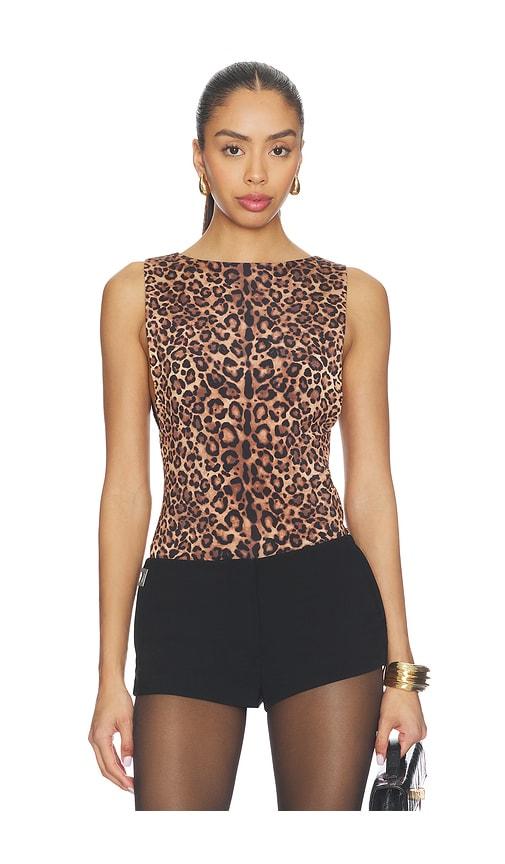 Camila Coelho Evita Bodysuit in Multi by CAMILA COELHO