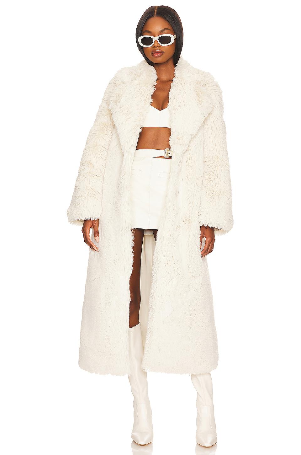 Camila Coelho Francisca Coat in Ivory by CAMILA COELHO