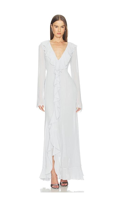 Camila Coelho Lelia Maxi Dress in Baby Blue by CAMILA COELHO
