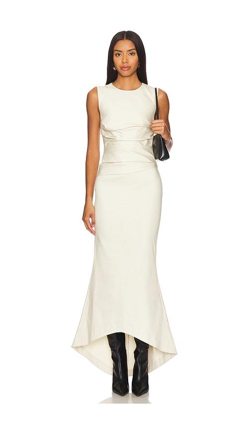 Camila Coelho Lucia Maxi Dress in Ivory by CAMILA COELHO