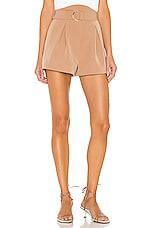 Camila Coelho Maricela Short in Tan by CAMILA COELHO