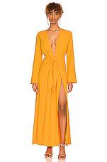 Camila Coelho Millie Maxi Dress in Tangerine by CAMILA COELHO