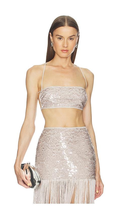 Camila Coelho Mirana Bralette in Mauve by CAMILA COELHO