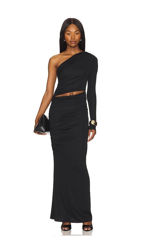 Camila Coelho Nia Gown in Black by CAMILA COELHO
