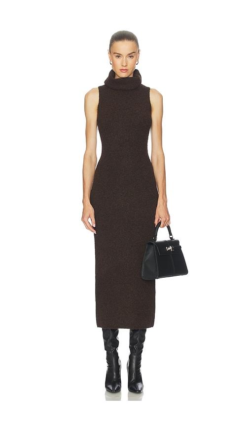 Camila Coelho Noel Maxi Dress in Brown by CAMILA COELHO