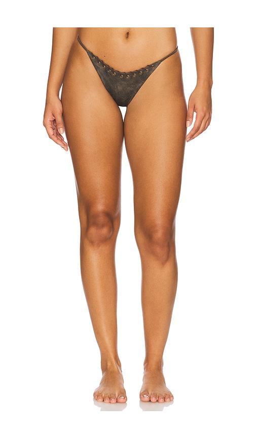 Camila Coelho Sahara Bottom in Brown by CAMILA COELHO