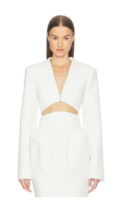 Camila Coelho Selma Jacket in Ivory by CAMILA COELHO