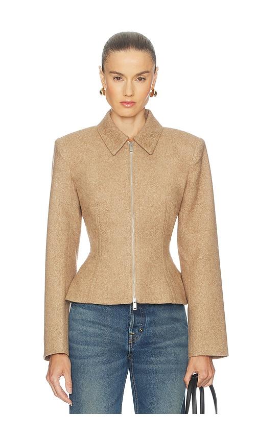 Camila Coelho Sidonia Jacket in Beige by CAMILA COELHO