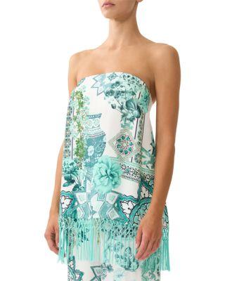 Balearic Beb&eacute; Silk Straight Scarf Top by CAMILLA