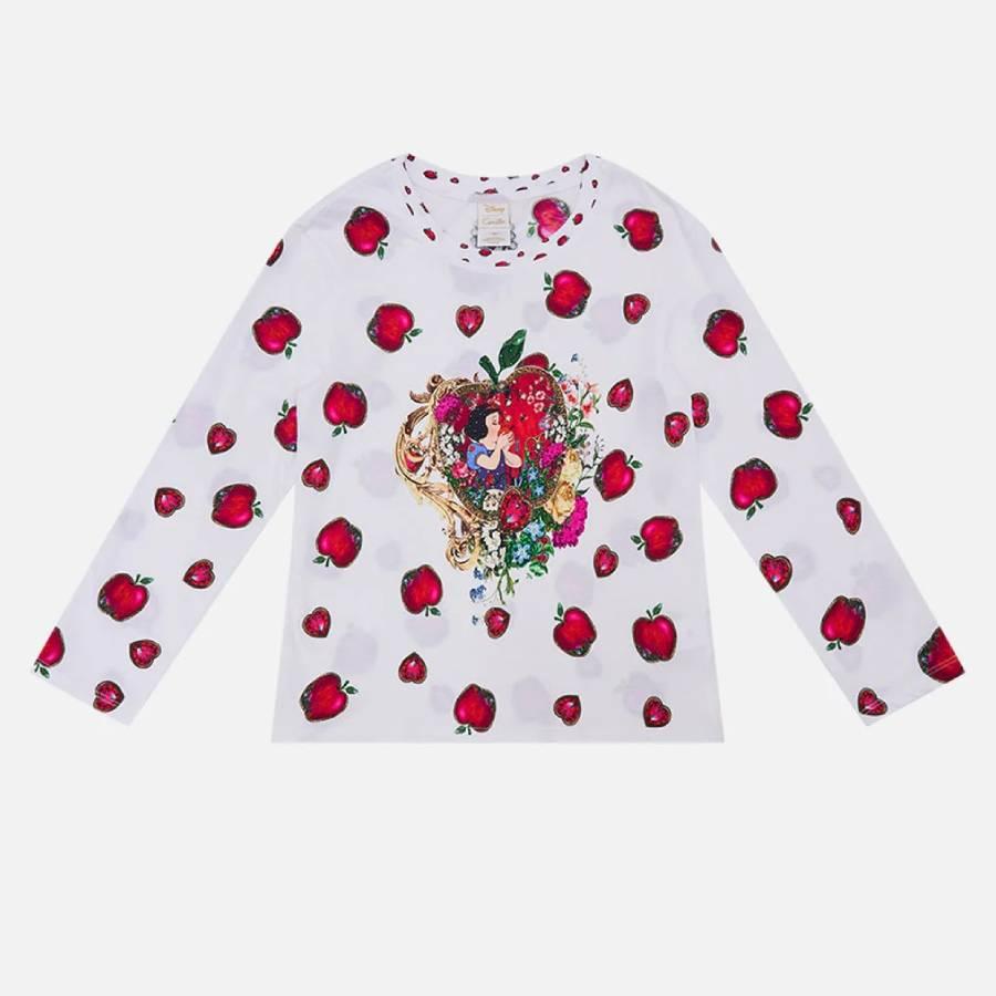 Camilla Kids Long Sleeve Top Just One Bite Snow White by CAMILLA
