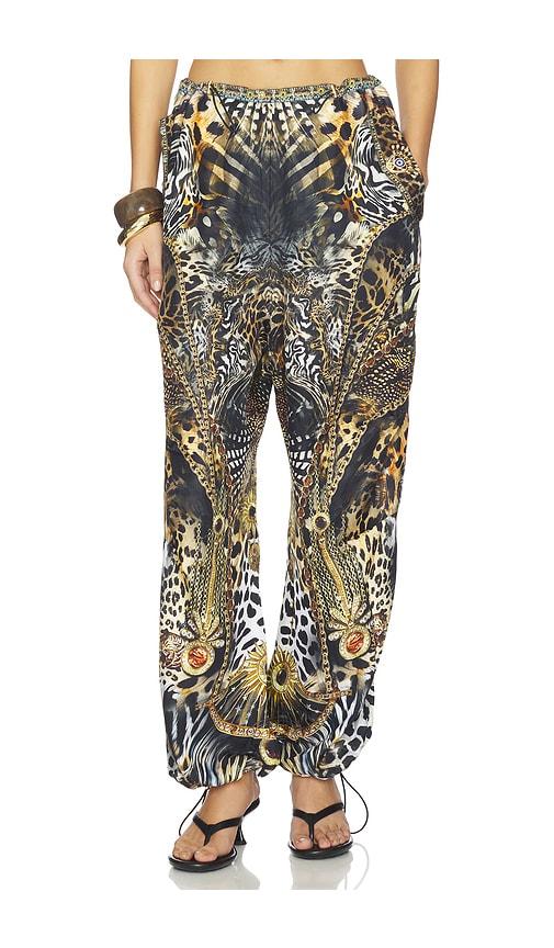 Camilla Parachute Pant in Black,Yellow by CAMILLA