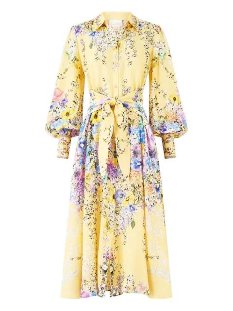Darling Buds midi shirt dress by CAMILLA