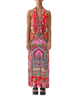Deep Cowl Plunge Dress by CAMILLA