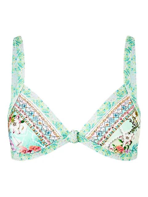 Just Coasting bikini top by CAMILLA