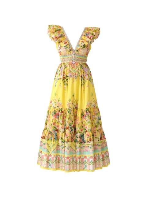 Lady Limonada midi dress by CAMILLA