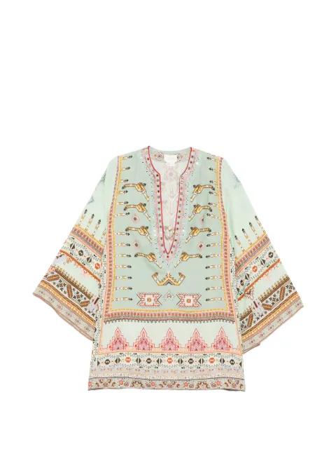 Legend Has It deep V-neck kaftan by CAMILLA