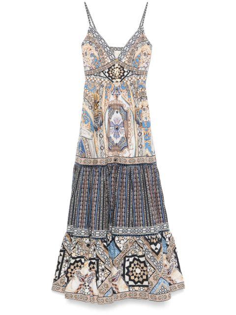 Make Me Your Mosaic maxi dress by CAMILLA