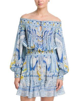 Off-the-Shoulder Short Dress by CAMILLA