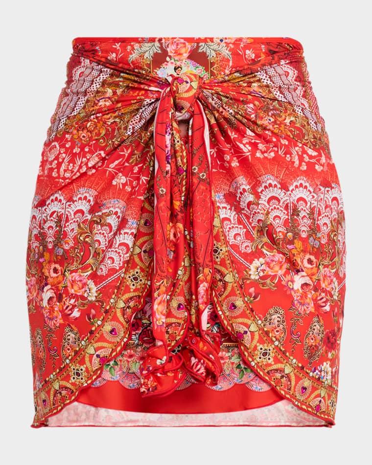 Ole Ole Layered Mini Sarong Coverup by CAMILLA