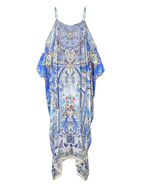 Ottoman Opulence silk maxi dress by CAMILLA