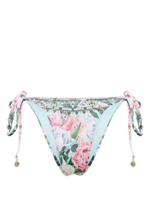 Petal Promise Land side-tie bikini bottom by CAMILLA