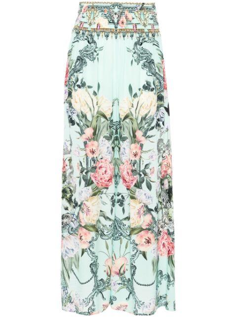 Petal Promise Land wide-leg trousers by CAMILLA