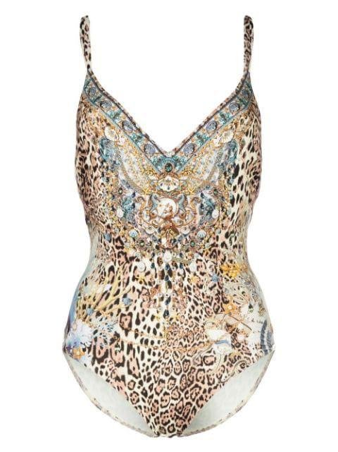 Seahorse Sonnet bead-embellished swimsuit by CAMILLA