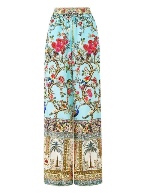 Sultans And Queens drawstring-fastening trousers by CAMILLA