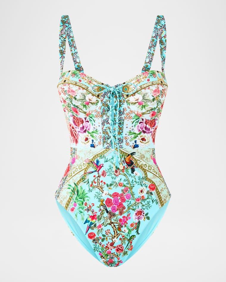 Sultans and Queens Molded Underwire One-Piece Swimsuit by CAMILLA