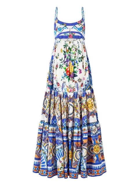 Tiles Darls long dress by CAMILLA