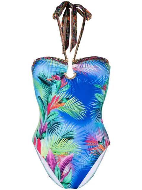 Whats Your Vice-print swimsuit by CAMILLA