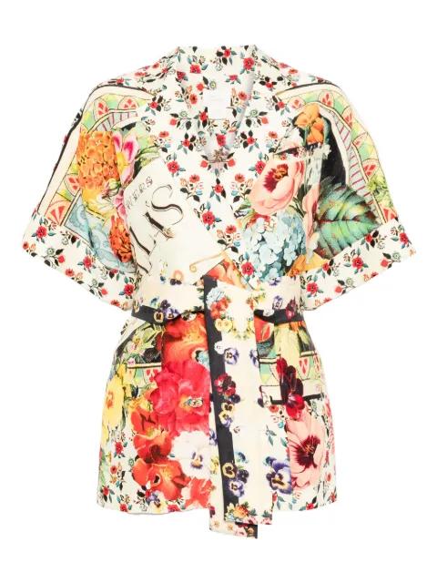 aromatic amor double-breasted jacket by CAMILLA