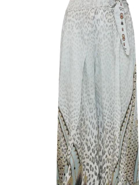 asymmetrical belted trousers by CAMILLA