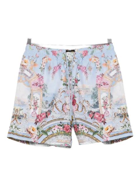 floral-print drawstring shorts by CAMILLA
