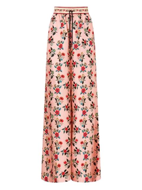 floral-print drawstring trousers by CAMILLA