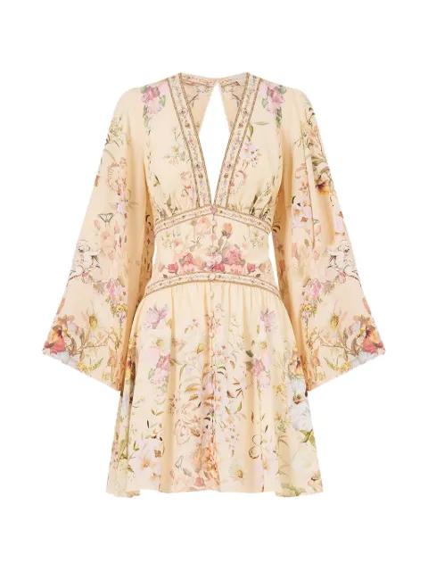 floral-print mini dress by CAMILLA
