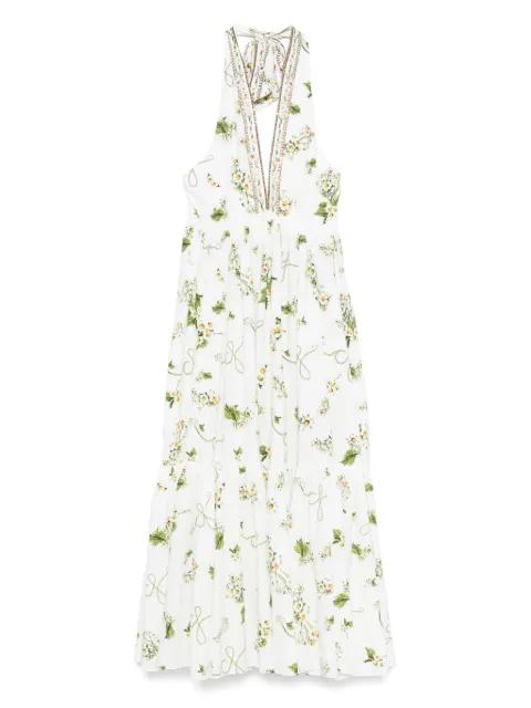 floral-print organic cotton dress by CAMILLA