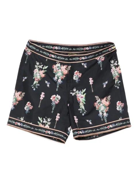 floral-print tassel swim shorts by CAMILLA