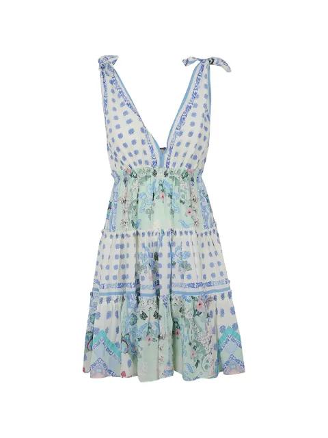 floral-print tiered dress by CAMILLA