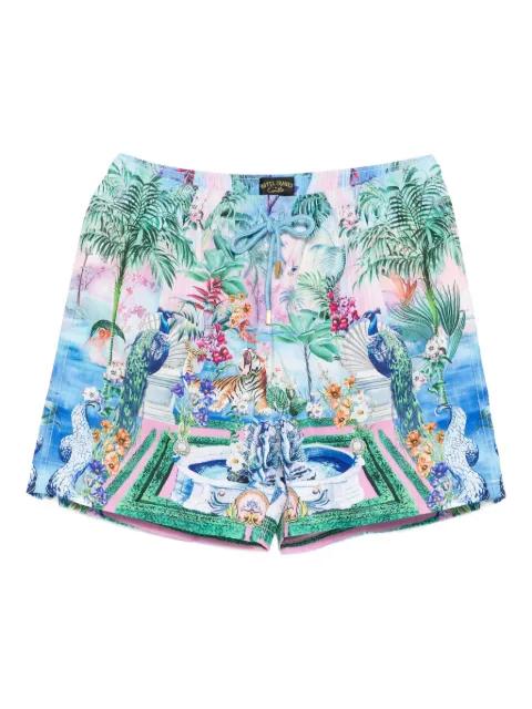 graphic-print swim shorts by CAMILLA